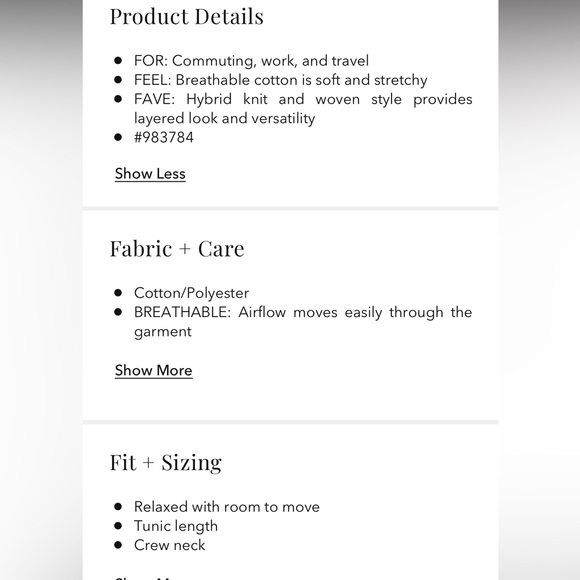 Athleta Gallery 2.0 Top Navy Blue Two Layer top - Picture 5 of 8